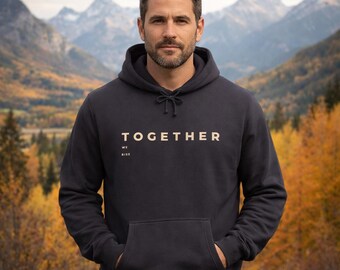 Rise Series No. 1 Together We Rise Hoodie | Minimalist Streetwear, Heavyweight Fleece