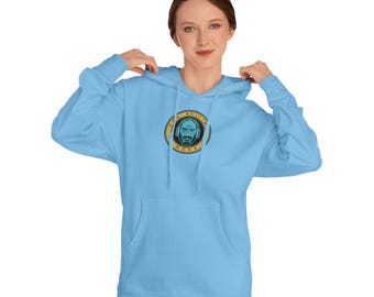 You Are Enough TSM Emblem Portrait Hoodie | Minimal Graphic Sweatshirt
