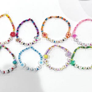 Beaded Disney Princess Bracelets for Party Favors or Pixie Dusting