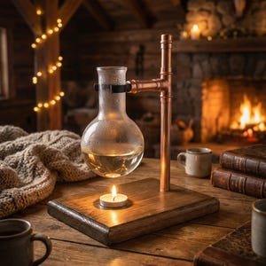 Wood & Copper oil diffuser