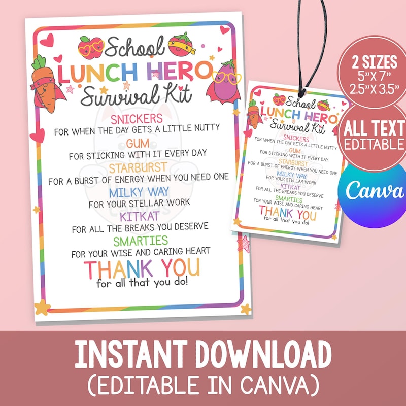 School Lunch Hero Gifts - 60+ Gift Ideas for 2026