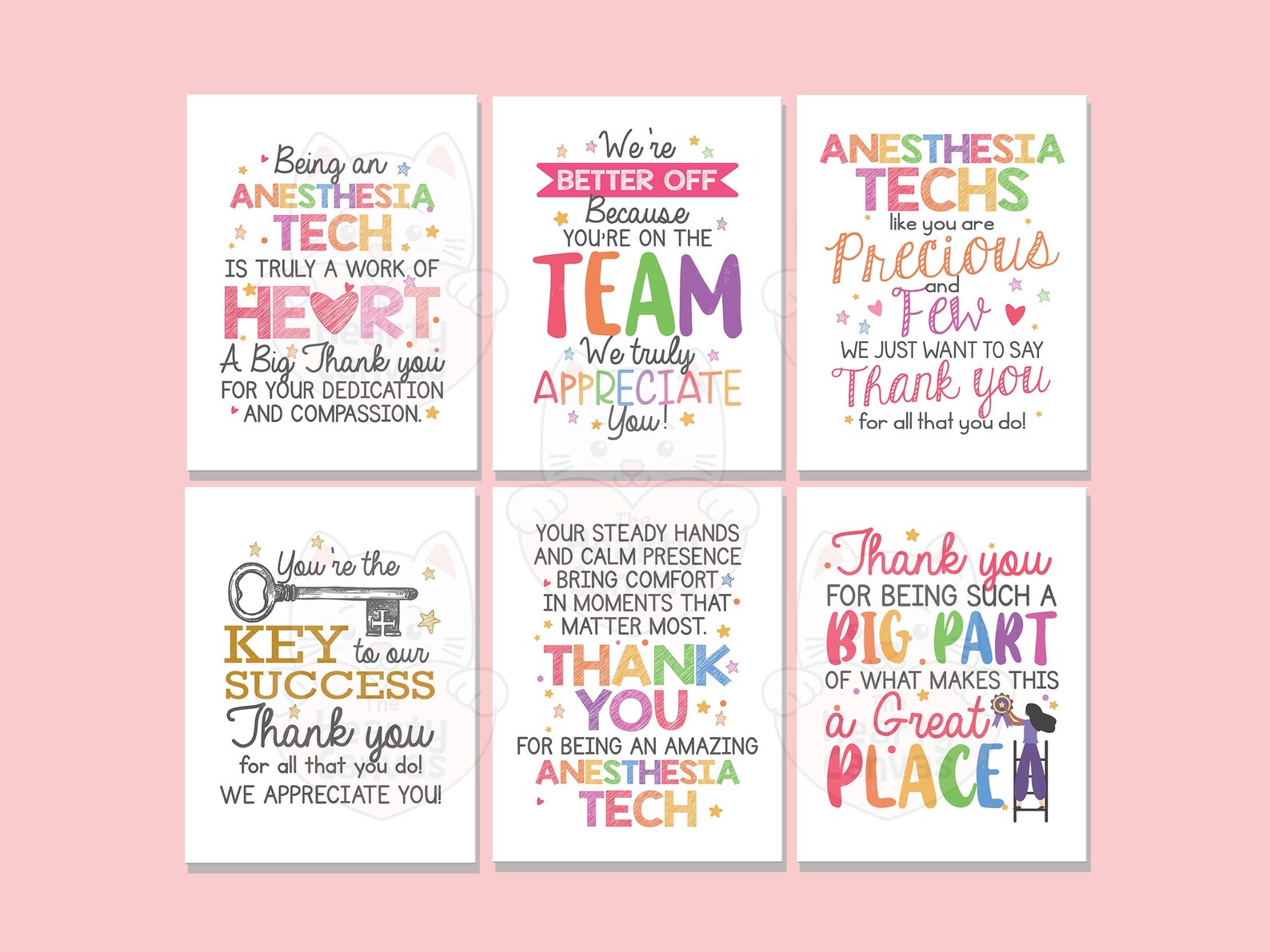Anesthesia Tech Signs Printable, Anesthesia Tech Week Decor - Etsy
