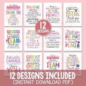 PPPS Week Posters Printable, Pretrial, Probation, and Parole Supervision Week Signs