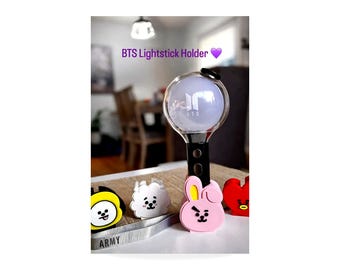 BT21 inspired Lightstick Holder – Army Bomb Stand – Kpop Collectible – Army Fan Gift – Desk Decor – 3D Printed