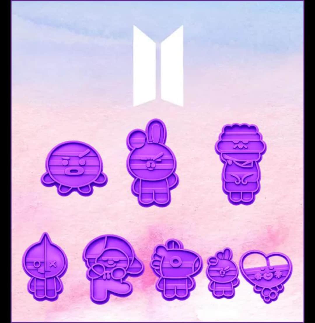 BTS Cutters Set - Etsy