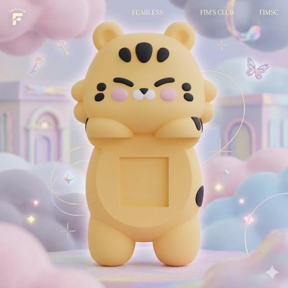 Le Sserafin FIM'S CLUB Inspired Hippers | Phone Decoration Figure | Cute Kpop Phone Accessory | 3D Printed Collectible