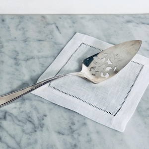 Wm Rogers Silverplate Pie Server, Pierced Monogram