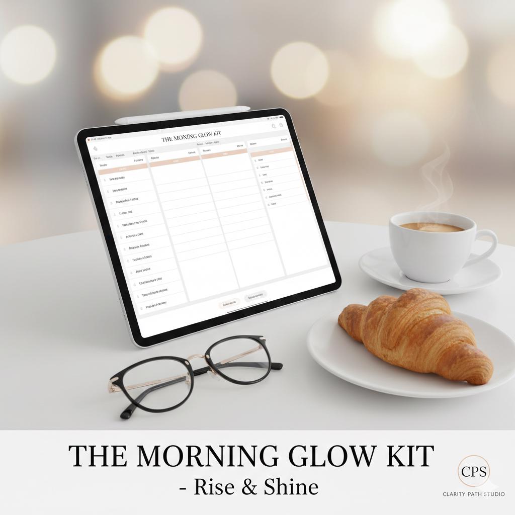 Morning Routine Planner, Daily Intention & AM Rituals Worksheet ...