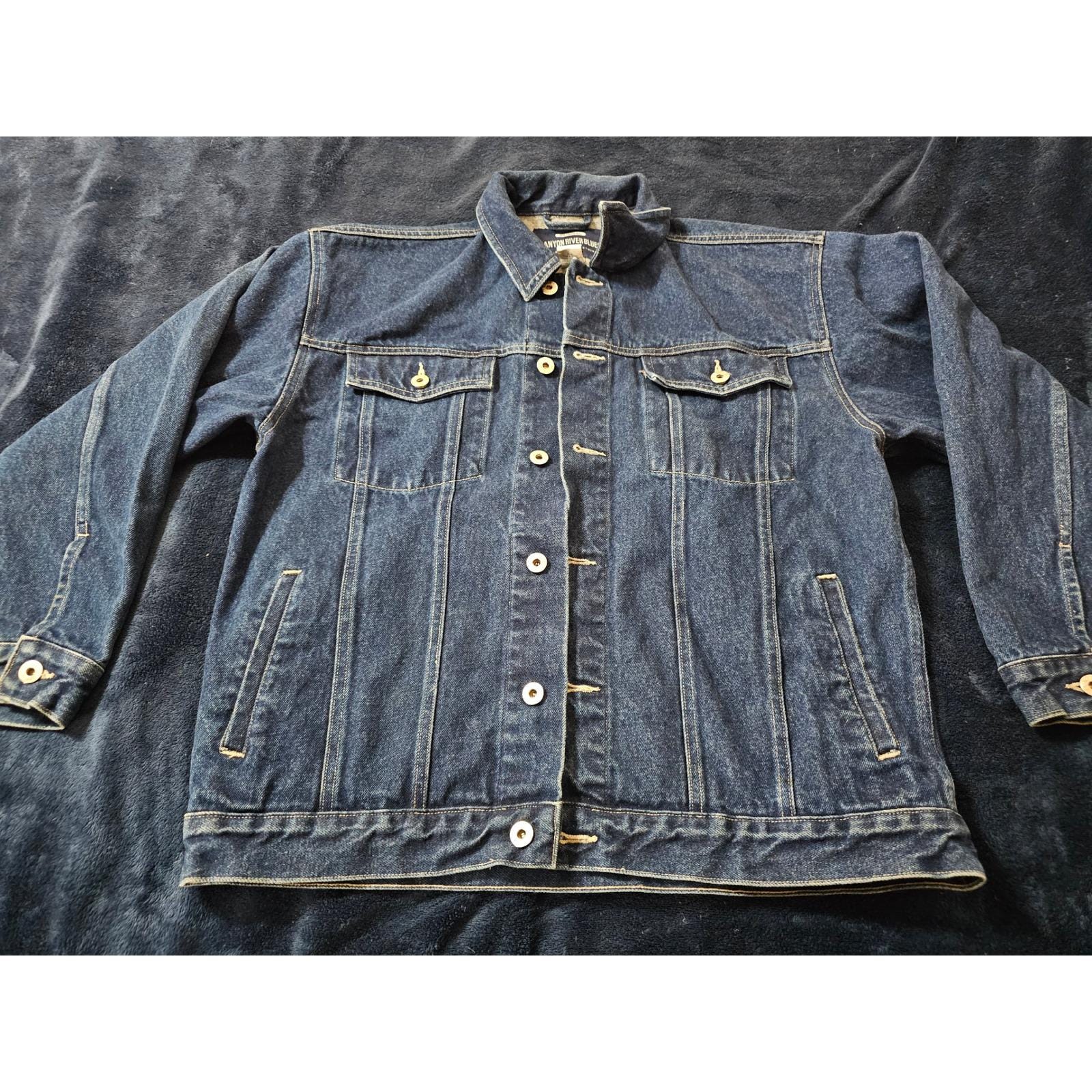 街*家様 CANYON  BLUES デニムジャケット XL 古着 U 楽天市場】canyon river bluesの通販