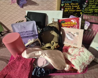 Mystery Self-Care: Pampering Goodies, Curated Surprise Bag one scoop plus one bonus item.
