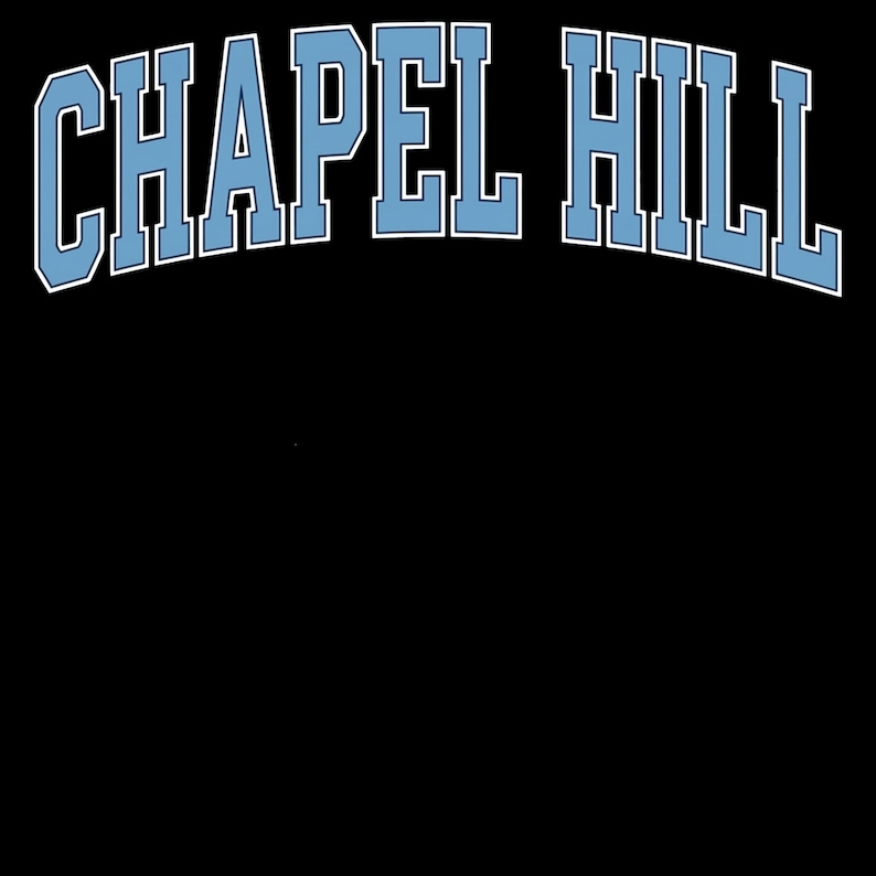 Camiseta de Chapel Hill, Carolina del Norte / Diseño universitario vintage con arco / Colores Comfort 1717 imagen 6