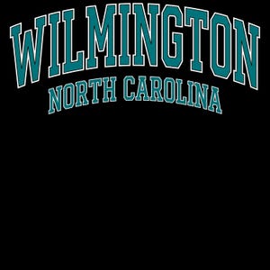 Camiseta de Wilmington, Carolina del Norte / Diseño universitario vintage con arco / Colores Comfort 1717 imagen 6