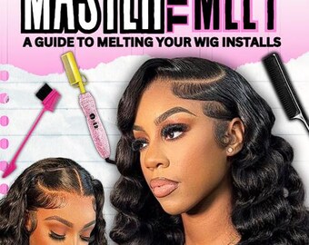Wig Install Ebook | Lace Wig Install Guide | Melt Method & Bald Cap Method | Beginner Wig Tutorial | Learn Wig Installation PDF