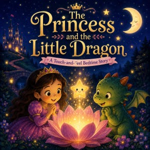 Princess Dragon Touch-and-Feel Story, SEL Role Play Cards (Printable PDF)