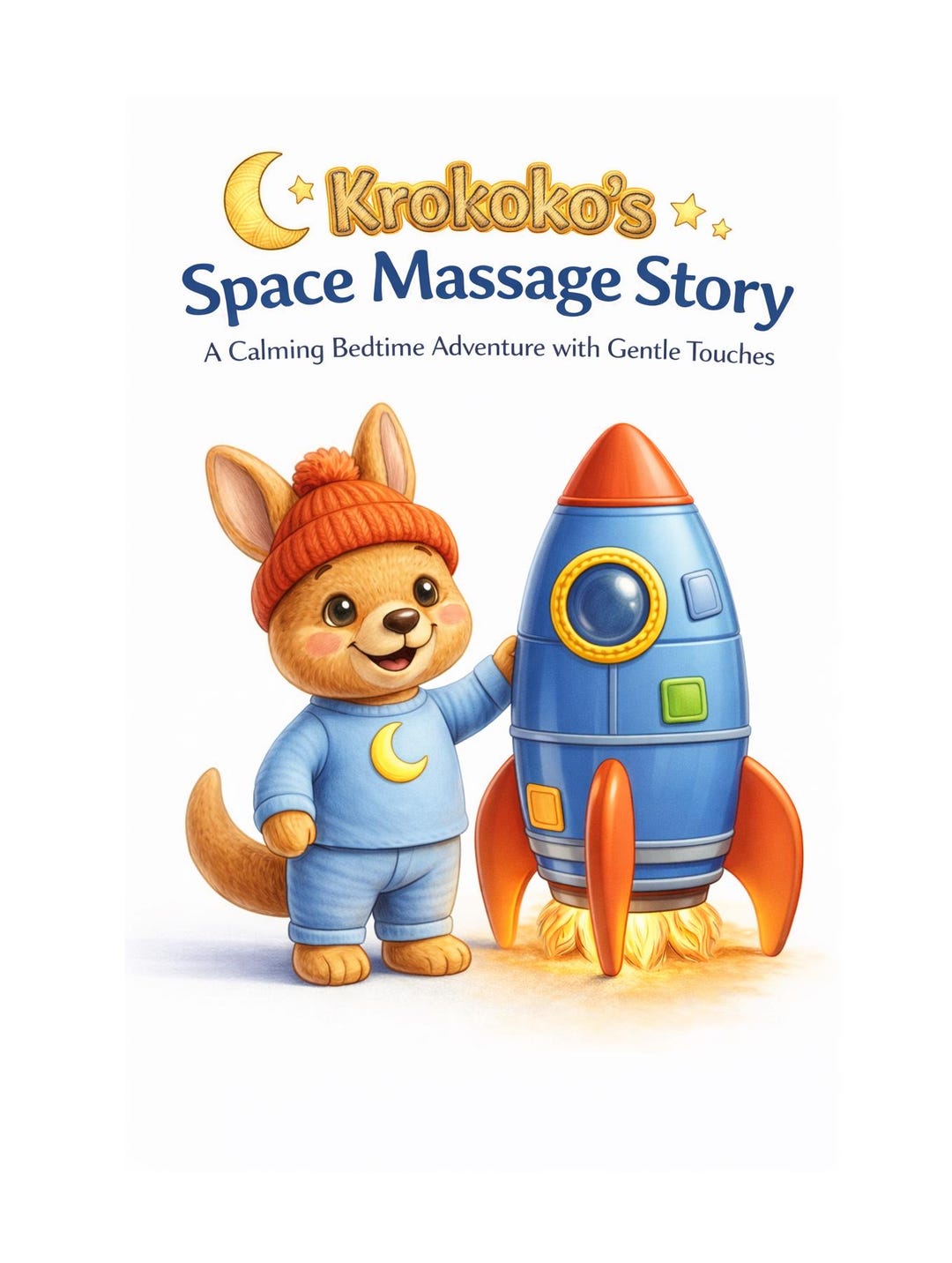 Space Calming Sleep Routine Digital Download, Bedtime Book Story for ...