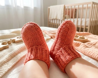 Knitting Baby Booties Pattern (PDF Download)