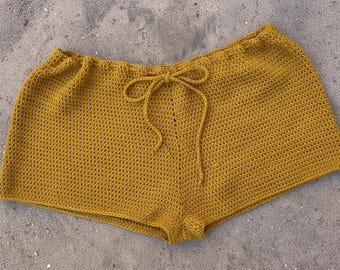 Summer Crochet Shorts, Crochet Shorts Pattern, Easy Crochet Shorts PDF