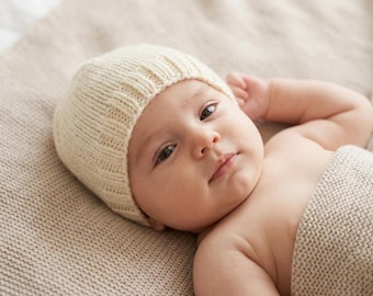 Knitting Baby Hat Pattern (PDF Download)