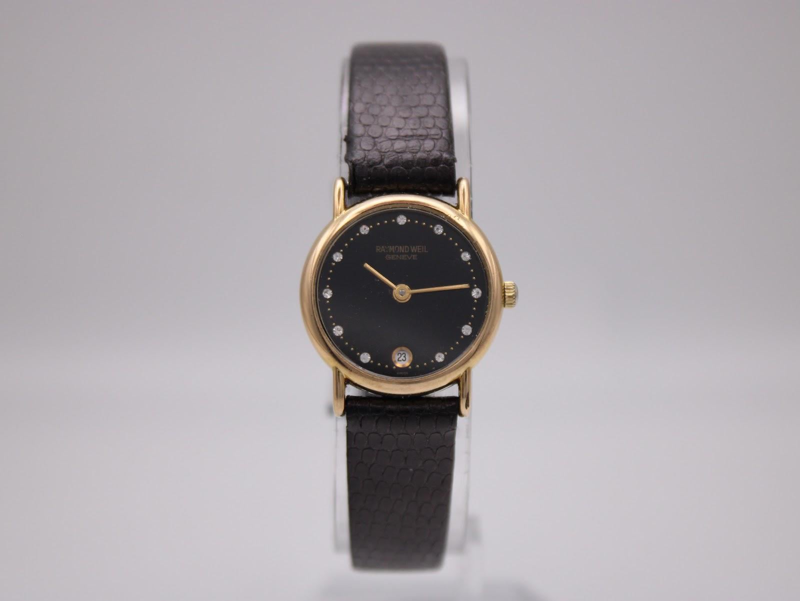 Raymond Weil Geneve 9923 Gold Electroplated Ladies' Watch With