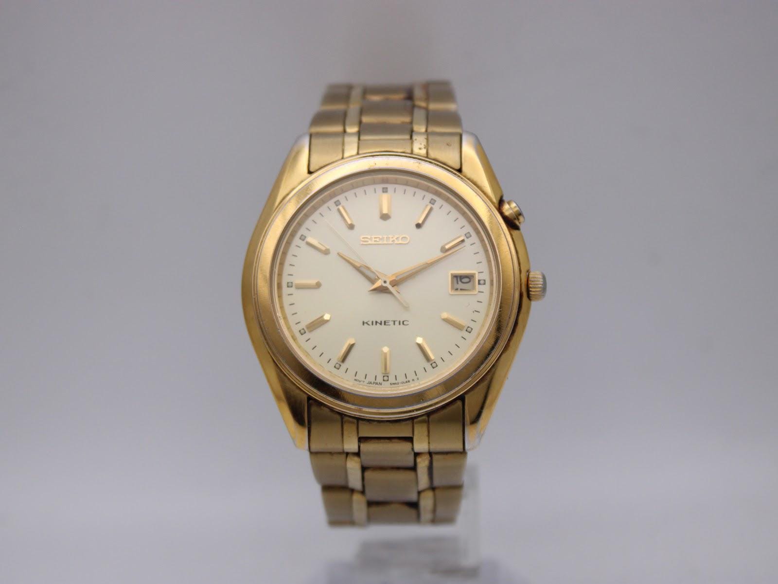 Seiko kinetic 5m42 - Etsy 日本