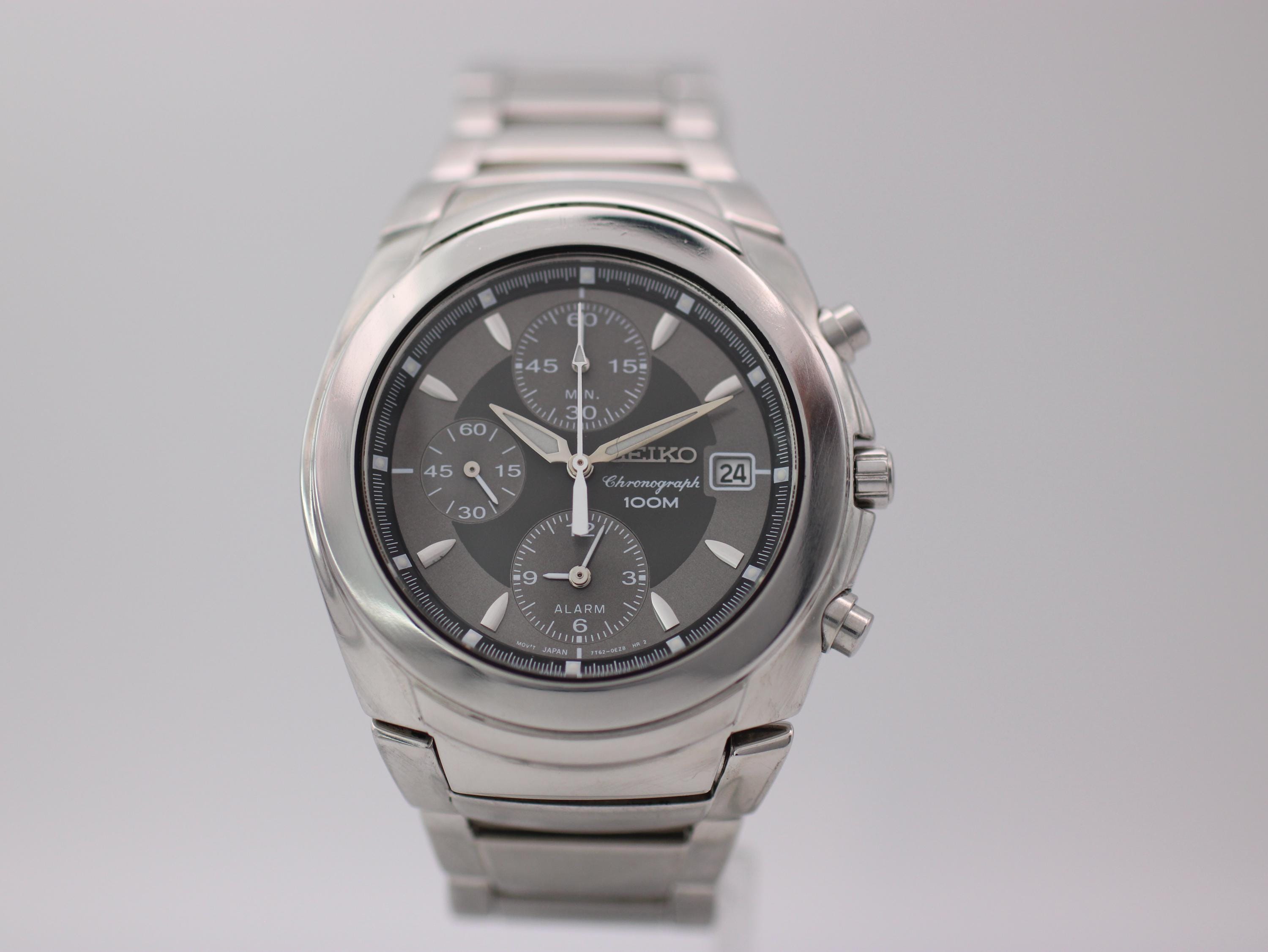 Seiko 7t62 watch - Etsy Nederland