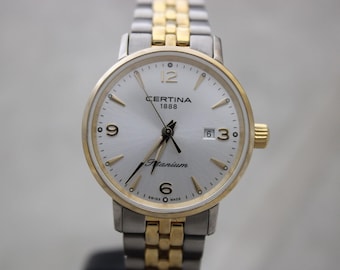 VINTAGE Movado Museum Classic 87-E4-0835 Women\'s 28mm Gold S/Steel Swiss Watch Vintage Movado Museum Ladies Gold Tone Roman Numeral Dial 87  main image 3