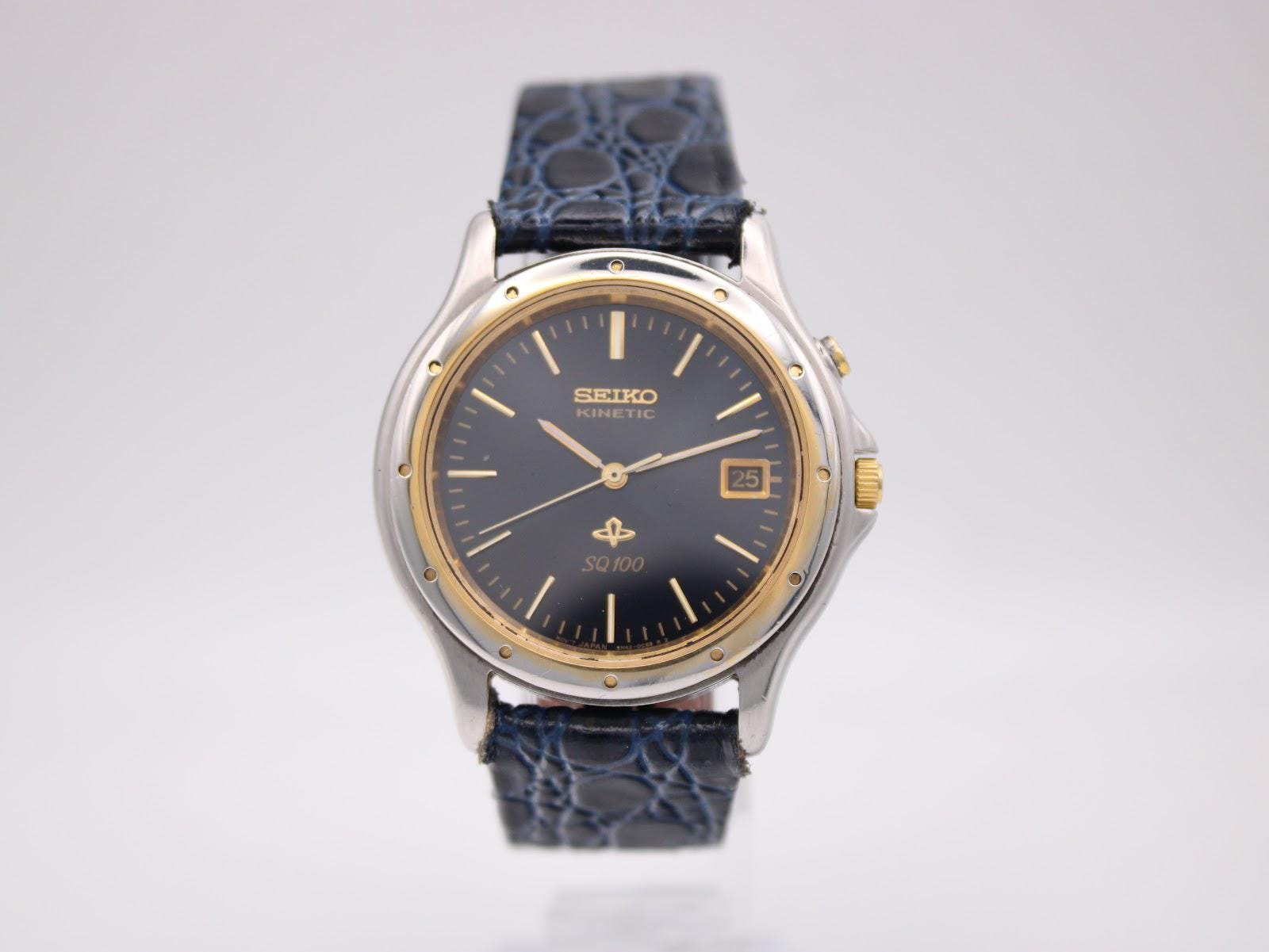 Seiko kinetic 5m42 - Etsy 日本
