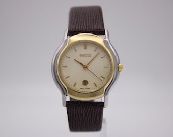 The Vintege Watch Vintage Rare Andre Zach Twin Dial Watch - Etsy