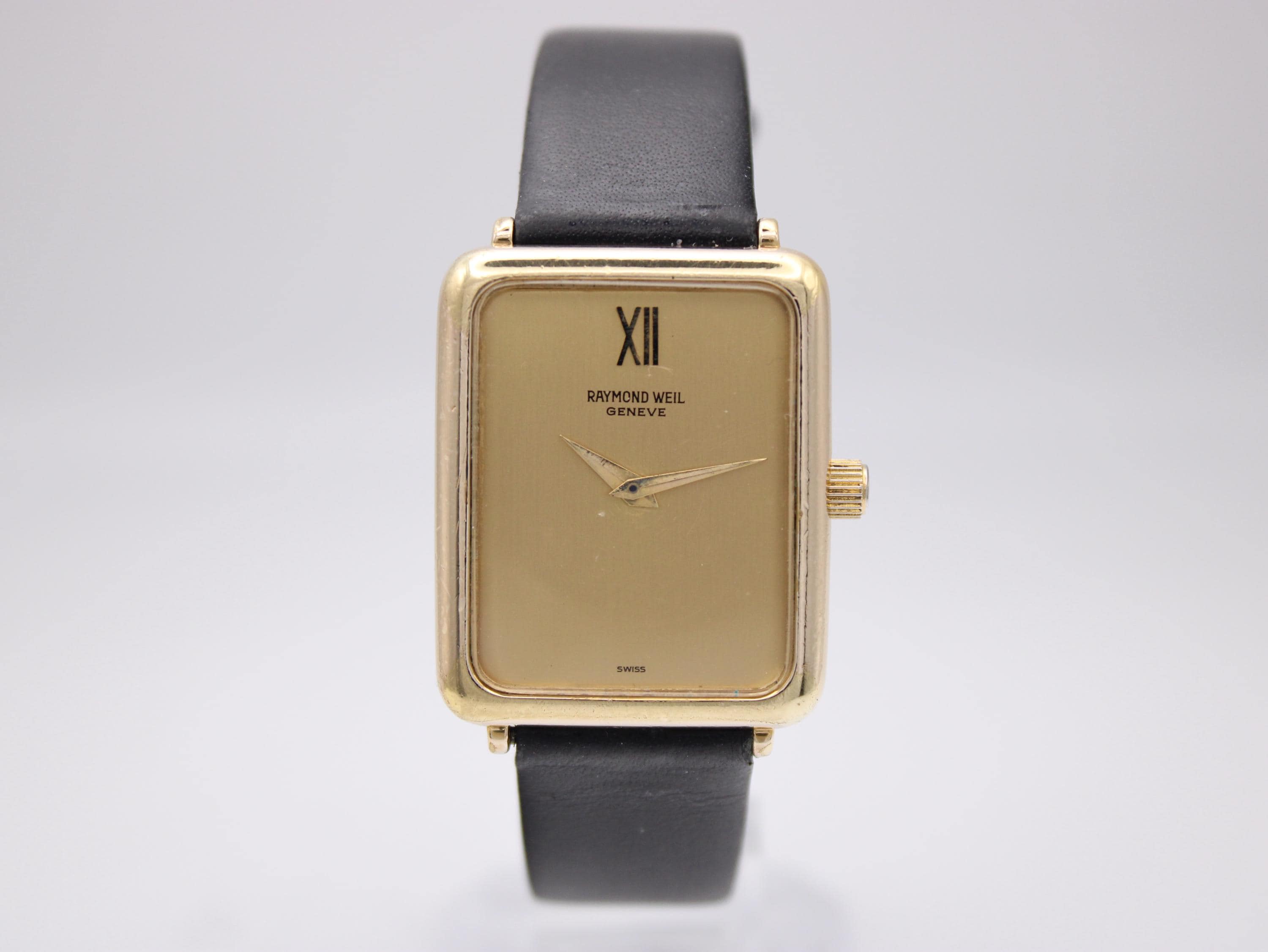 Vintage Raymond Weil Mens Tank Watches - Etsy
