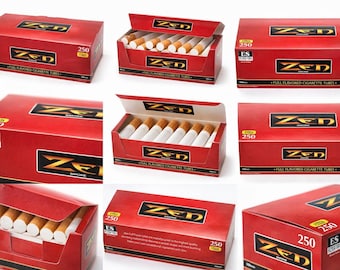 Zen ES Filter Tubes – 250 Count, Full Flavored, Smooth Burn RYO Supplies