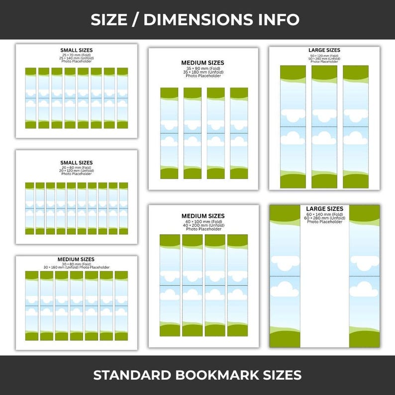 Magnetic Bookmark Sublimation Template | Magnet Bookmark SVG Cut File ...