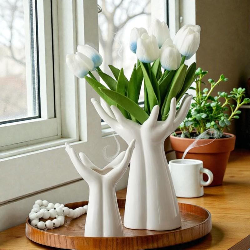 Hand shaped vase - Etsy 日本