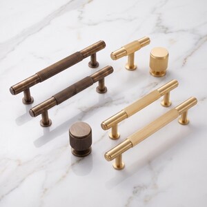 Knurled Cabinet Handles Modern Drawer Pulls Kitchen Cabinet Hardware Dresser Wardrobe Door Knobs Textured Furniture Hardware Upgrade
