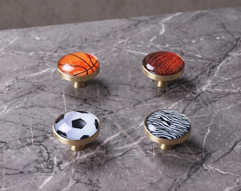 Pomelli per armadietti sportivi, maniglie per cassetti, maniglie per mobili, ferramenta decorativa per armadietti, pomelli per cassettiere da cucina, maniglie uniche per armadietti, decorazioni per la casa.