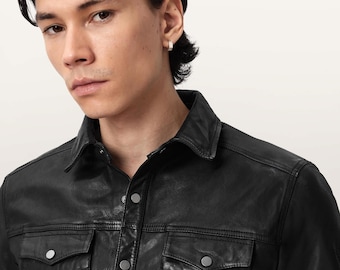 Irwin Leather Shirt
