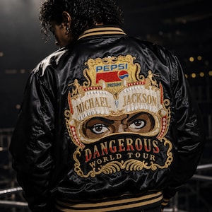 Michael Jackson ジャケット CMジャケット 超レア Michael jackson dangerous jacket - Etsy 日本
