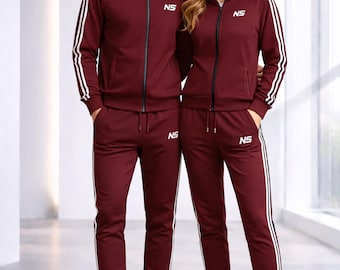 Oversized Tracksuit Set Men Women Matching Street wear Hoodie Jogger Athleisure Outfit