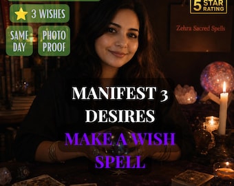 Make 3 Wishes Spell | Manifest Your Deepest Desires & Dream Fulfillment | Same Day Ritual