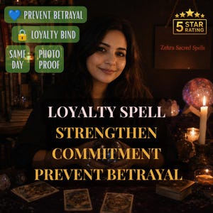 Sortilège de loyauté | Renforcez l'engagement, prévenez la trahison et approfondissez la dévotion | Sorts de sorcellerie