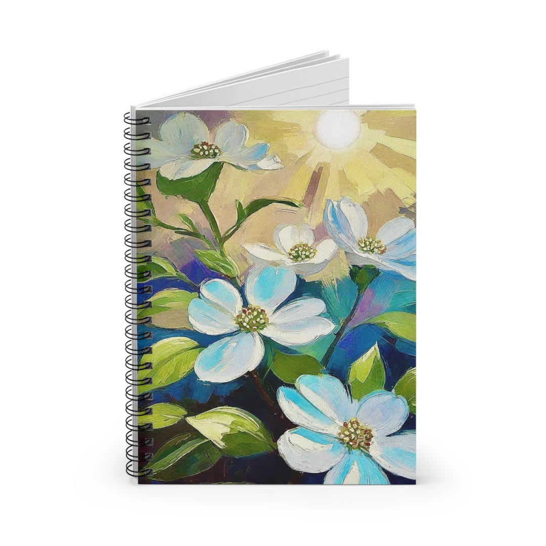 Floral Spiral Notebook - Spring Inspiration, Journaling, Stationery ...