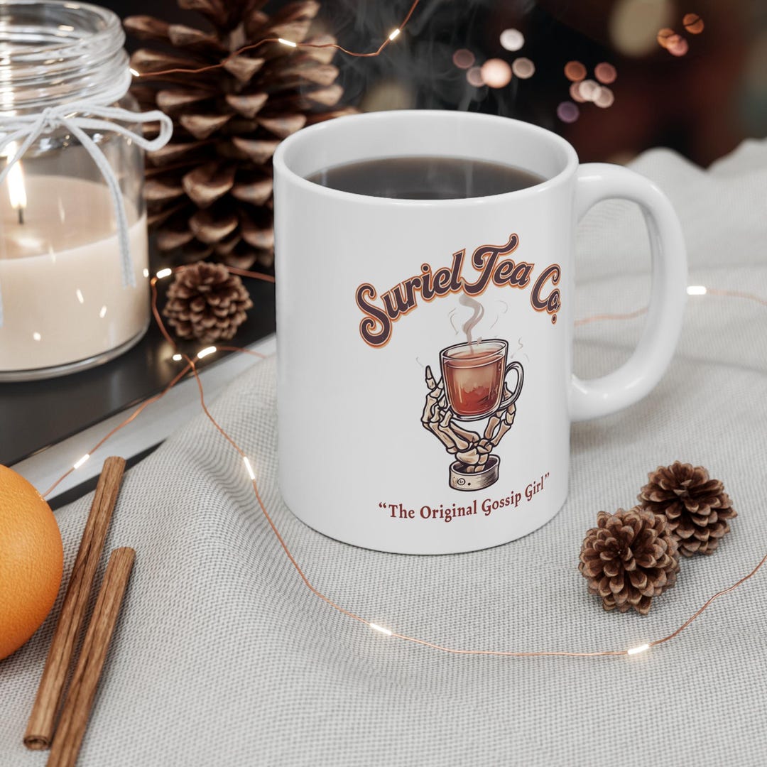Skeleton Hand Tea ACOTAR Suriel Tea Co. Skeleton Hand Tea Mug |
