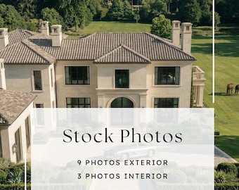 Finca rural de lujo: fotografías arquitectónicas de exteriores e interiores