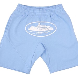 Corteiz Alcatraz Blue Shorts | Streetwear Summer Casual Wear