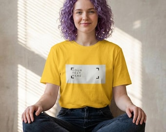 Custom Logo T-Shirt, Personalized Text Business Tee, Company Brand Merch