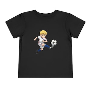 Camiseta de fútbol para niños pequeños / Equipo para fanáticos de la Copa Mundial de EE. UU. 2026, camiseta USMNT de algodón suave imagen 2