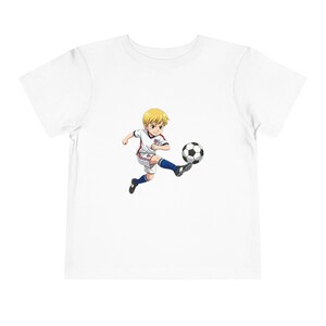 Camiseta de fútbol para niños pequeños / Equipo para fanáticos de la Copa Mundial de EE. UU. 2026, camiseta USMNT de algodón suave imagen 5