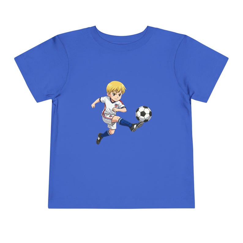 Camiseta de fútbol para niños pequeños / Equipo para fanáticos de la Copa Mundial de EE. UU. 2026, camiseta USMNT de algodón suave imagen 7
