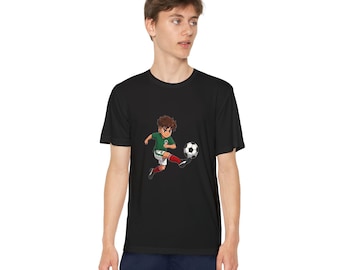 Quick-dry Mexico World Cup 2026 Youth Tee | El Tri Kids Soccer Shirt