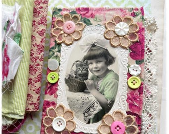 junkjournal with spring / summer theme