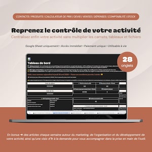 Outil de Gestion pour Céramiste | Contacts, Produits, Stock, Prix, Ventes, Commandes, Comptabilité, Rentabilité & plus